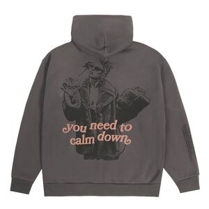 TAYLOR SWIFT • YOU NEED TO CALM DOWN HOODIE (M)